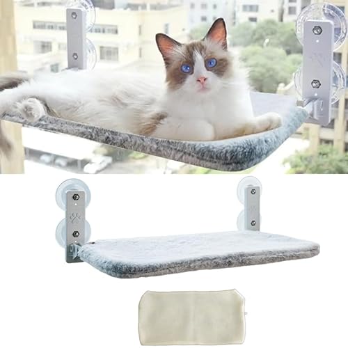 Katzen FensterplÃ¤tze Katzen HÃ¤ngematte FensterplÃ¤tze Belast Gewicht zu 25kg Fensterbrettauflage Katze Katzenbett Katzenliege KatzenhÃ¤ngebett Fenster mit Saugnapf Katzenfenster Sitzstange