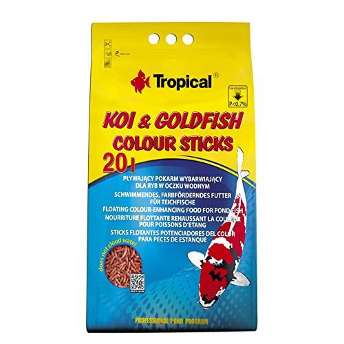  Goldfish Colour Sticks 20L 1600g   Schwimmendes farbverstärkendes für Teichfische