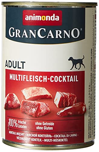 animonda Gran Carno adult Hundefutter Nassfutter für erwachsene Hunde Multifleisch-Cocktail 6 x 400 g