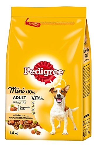 Pedigree Trocken Adult Mini mit Huhn und Gemüse 1400 g