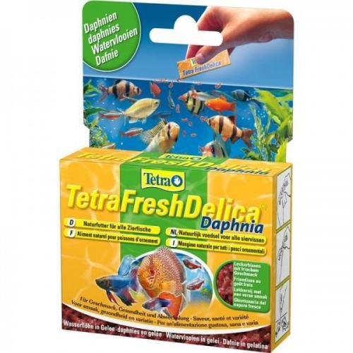 Tetra Delica Fresh Daphnien 48 g Flockenfutter Hauptfutter