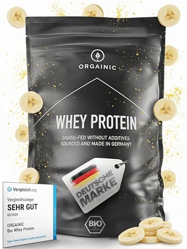 ORGAINIC Bio Banana   Bio Zertifiziert  ßpulver aus Deutschland   Grasfütterung   1000g