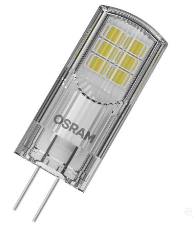 Osram 1er Pack LED PARATHOM Niedervolt Stiftsockellampe G4 12V 2 6W ersetzt 28W warmweiß 2700K 300lm nicht dimmbar LED Stiftsockellampe LED 12V G4 LED