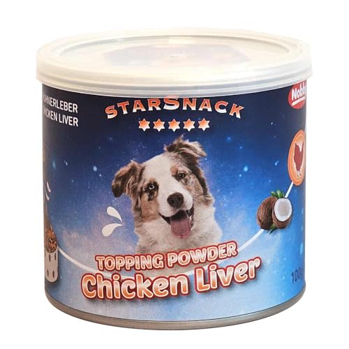 Nobby StarSnack Topping Powder Chicken Liver Dose ca. 100 g