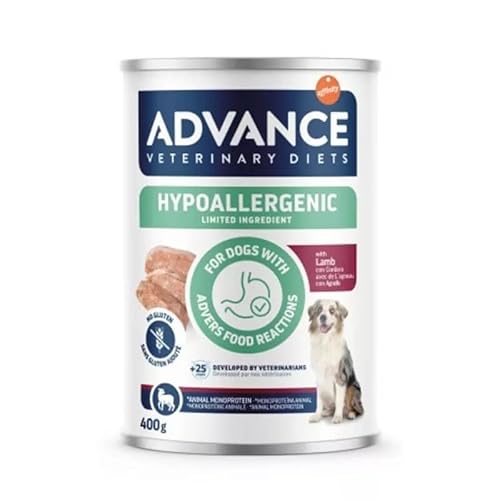 Advance Diets Nassfutter für Hunde hypoallergen mit Lamm 400 g