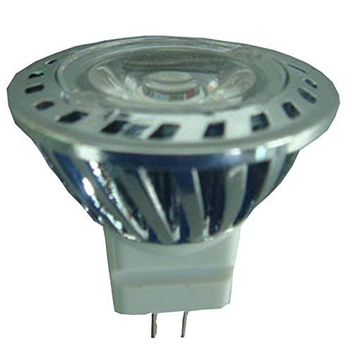 Maiskolben geführt 4ST Anodisiertem Aluminium MR11 CERROHS Epistar LED-Strahler 3w GU4 LED-Strahler DC12V mit Superhell Size Warm white 3000K