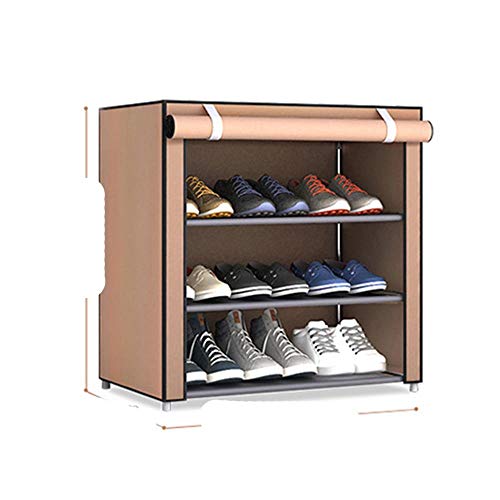 EUIWTUAJVN Mehrere Schichten Schuhe Regal St nder Halter T r Schuh Platz sparen Home Garderobe Lagerung-Deep Purple