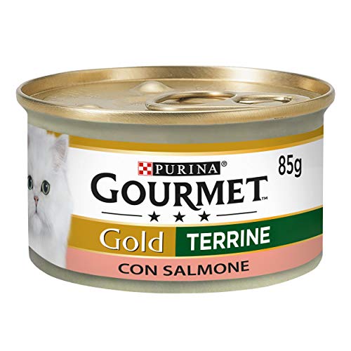 Purina Gourmet Gold Katze mit Lachs 24 Dosen 85 g