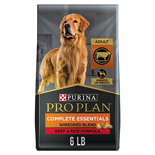 Purina Pro Plan Dry Dog Food Savor Shredded Blend Adult Beef and Rice Formula 6-Pound Bag by Purina Pro Plan