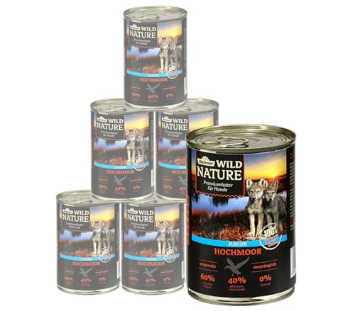  Hochmoor für Welpen und junge Gefügel Ente 6x 400g 2.4
