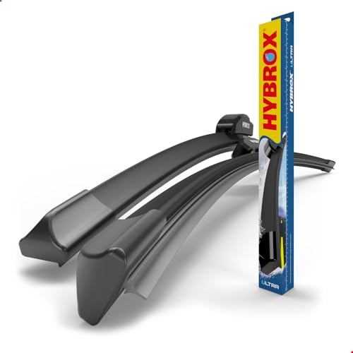 HYBROX FRONT Scheibenwischer ULTRA U113X Länge 600 mm und 500 mm Set für Frontscheibe