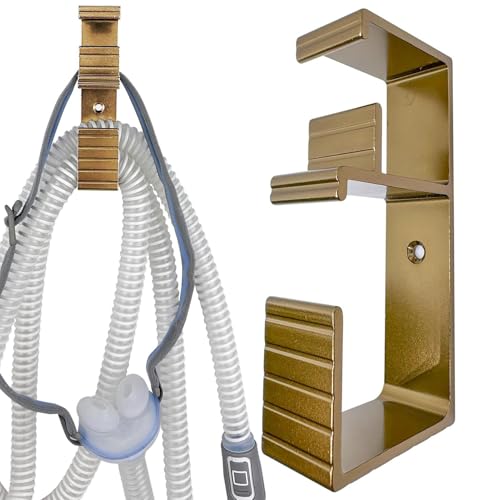xowwyue Schlauchhalter für Bett Schlauchhalter für Bett Schlauchaufhänger zur Verhinderung von Verstopfungen Verstellbarer Schlauch-Organizer Schläuche Kopfbedeckungen