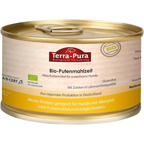 Terra-Pura Hund Bio-Putenmahlzeit Dose 200 g