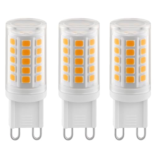  Birnen 2Wß 320LM Energieeinsparung äquivalent zu 28W Halogen Flimmern GU9 für Hausbeleuchtung Dekor Kronleuchter 220 240V 3