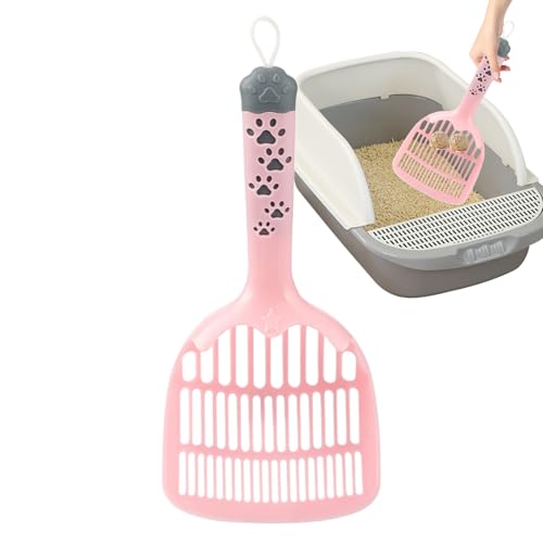 Streuschaufel Cartoon-Haustierschaufel Ergonomisches Abfallwerkzeug Niedliches Reinigungszubehör Weiche Griffstruktur Zur Schmutzfilterung Leichtes Hygiene-Handhabungssystem Box Für Routinemäß