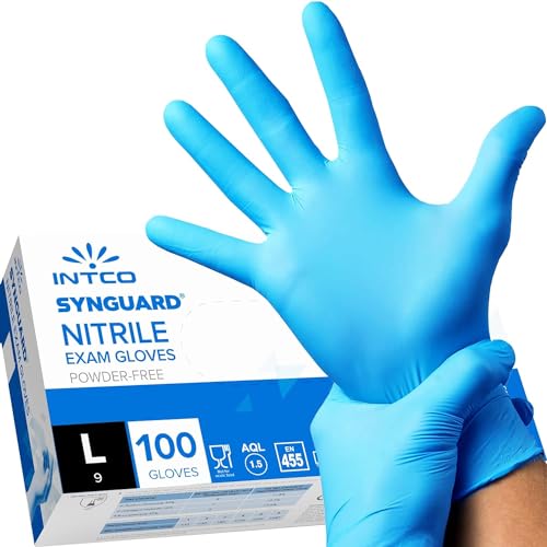 intco medical 100ück hypoallergen Lebensmittelhandschuhe L