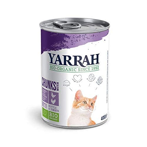 Yarrah Bröckchen mit Huhn Truthahn 405 g - Bio