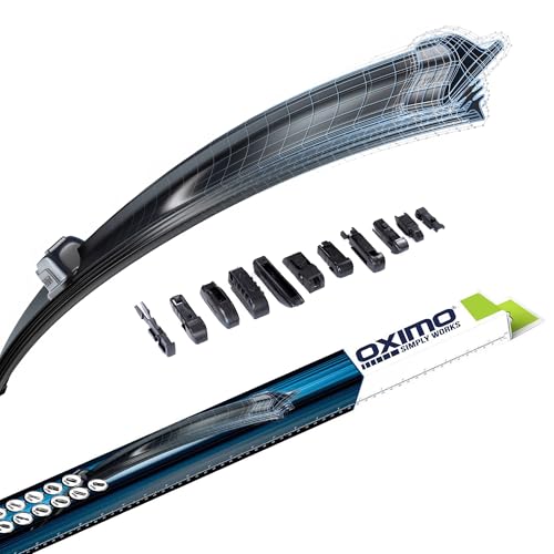 MOTOS Scheibenwischer Set für Aixam A751 07.2005-03.2010 - Modernste Konstruktion scheibenwischer vorne Extrem leise Langlebig Wetterfest TÜV REACH Zertifiziert