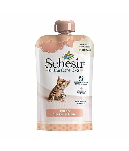 Schesir Cat Kitten Cream Huhn 150g
