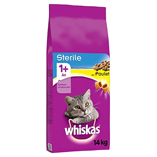 Whiskas Croquettes im Huhn für Katzen sterilisiert