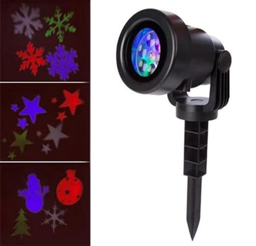 HQ Power HQLE10032 A GOBO Scheinwerfer für den Außenbereich Plastik 1 watts 2G7 Schwarz 0.1x 0.1x 0.1 cm