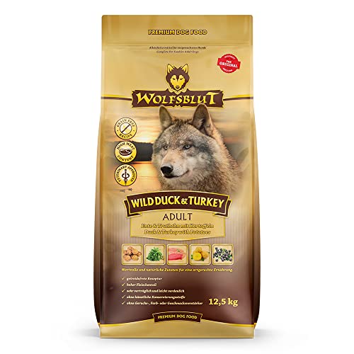 Wolfsblut   Wild Duck Turkey   12 5   Ente Truthahn   Trockenfutter   Hundefutter   Getreidefrei