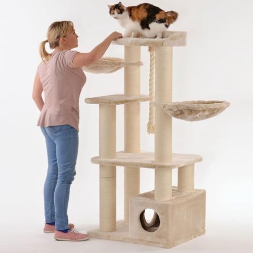 Silvio Design XXL Katzenbaum Enya beige