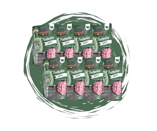 Leonardo Frischebeutel 8x85 g - Katzenfutter - Nassfutter - Multi Bundle - Sparpaket - Premium Monoprotein Katzenfutter - hypoallergen mit Lachsöl - 8x85 g Truthahn Pur