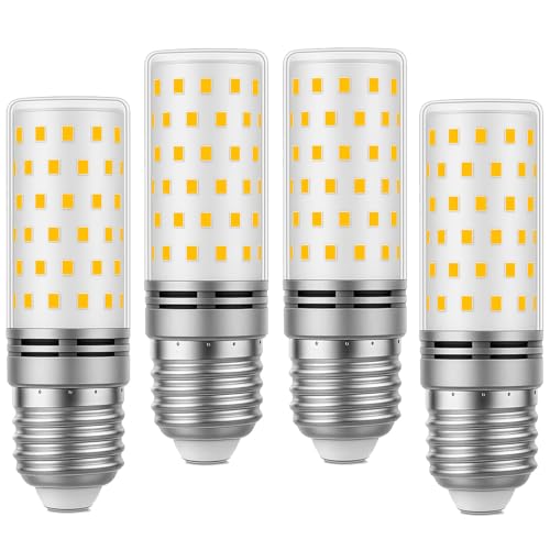 Ugvmn E27 LED Glühbirne 10W Leuchtmittel E27 Warmweiss 3000K Ersetzt 180W Glühlampe Birne E 27 Maiskolben 1800LM Hell Mais Lampe AC 230V Kein Stroboskopeffekt LED Birnen 4er-Pack