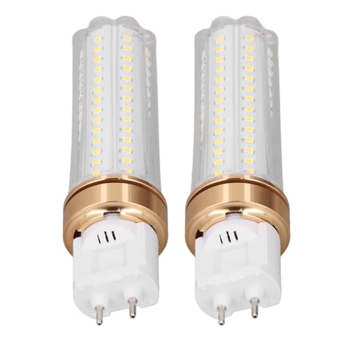 Hyuduo 2 Stück 20 W G12 LED-Mais-Glühbirne 2000 Lm 360-Grad-Beleuchtungswinkel SMD-Chip LED-Mais-Glühbirne Decke Stehlampen Zuhause für Draußen Drinnen Garage Lager Fabrik