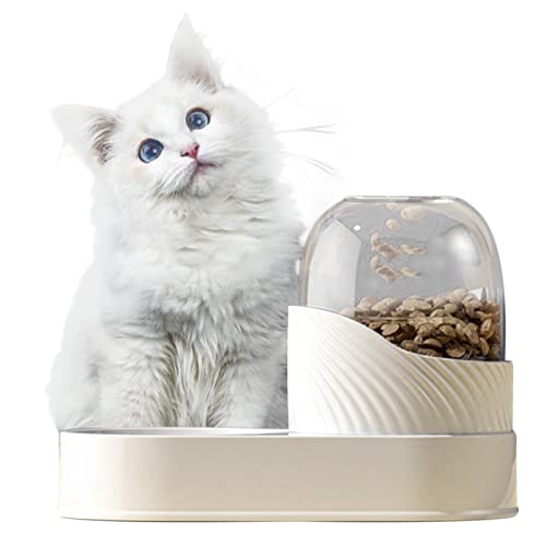 Futterautomat für Haustiere - Automatischer Futter- und Wasserspender für Katzen Travel Supply Feeder und Wasserspender für Hunde Katzen Haustiere Tiere Eolaks