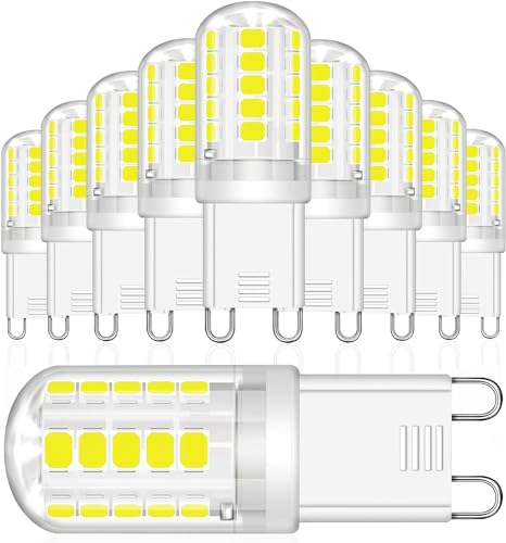 LEDYA Kaltweiß 6000K 360LM 3W Entspricht 30W Halogen Enegiesparendeühbirne Nicht Kein Flackern 10er Set