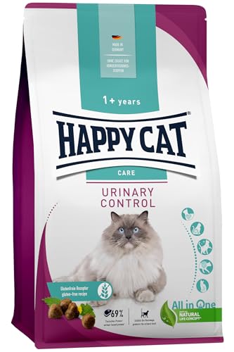Happy Cat - Care Urinary Control M - Trockenfutter zur Unterstützung der Harnwege für Katzen Kater 10 kg
