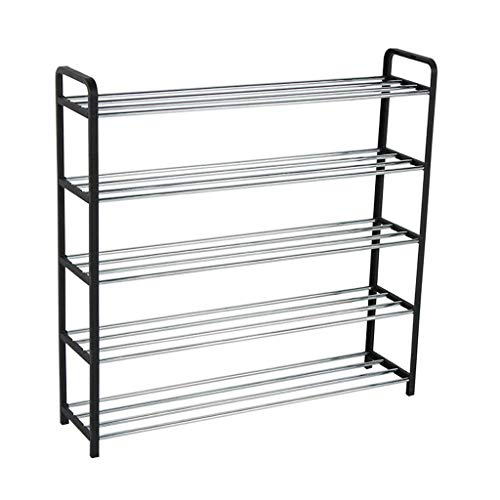 GHCXY Schuhregale Organizer Edelstahl Multifunktionsschuh Lagerregal High Heels Einfache Stilvolle Stehende Schuhschrank Sammeln Sie Sonnenkarten Aufbewahrungsständerregal E.
