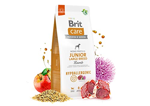 BRIT Care Hypoallergenic Junior Large Breed Lamb - Dry Dog Food - 3 kg