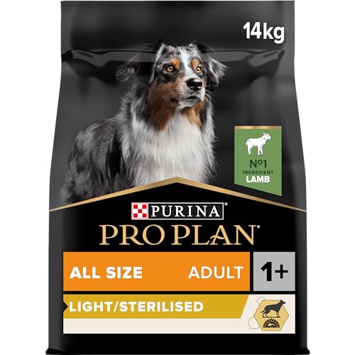PRO PLAN Hund für Erwachsene leicht sterilisiert Lamm 14 kg