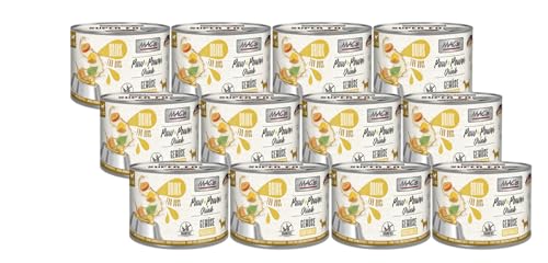 Mac s Dog Paw Power Drink Gemüse 12 x 200g Ergänzungsfuttermittel für Hunde Getreidefrei mit Süßkartoffeln Karotten Brennnesselblättern Vielseitig einsetzbar