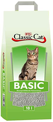 Classic Cat Katzenstreu Basic Bentonit 18 Liter