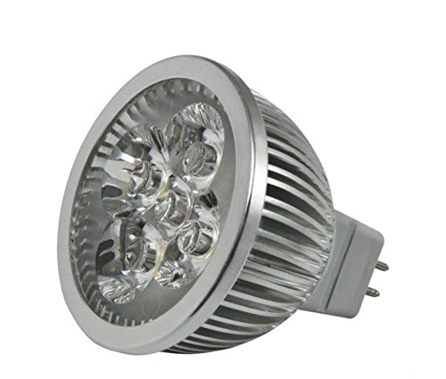 Synergy 21 S21-LED-TOM00926 A Retrofit GX5 3 4 x 1 W neutralweiß 440 lm V2 dimmbar Aluminium 4 W GX5.3 silber