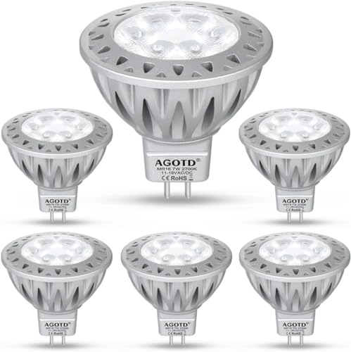 AGOTD.3 Lampen 7W 2700Kß 50 Watt Halogenstrahler Strahler 38 Glühbirne 6er Pack