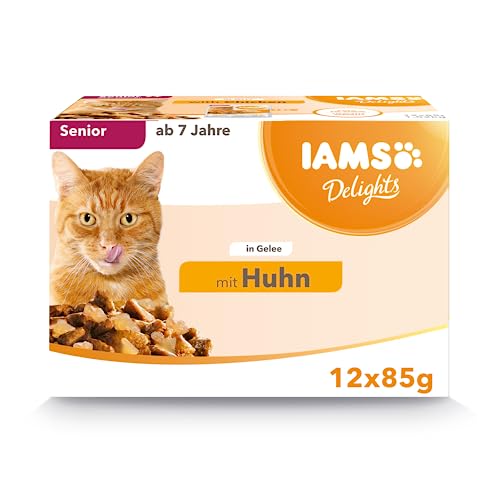  Senior   Huhn Gelee hochwertiges für ältere ab 7 Jahre 12x 85 g