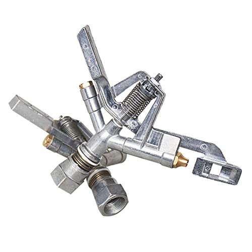 Sosoport Aluminium 360 Grad Düse Sprinkler Garten Wasser Sprinkler Breite Abdeckung Material Für Farmen