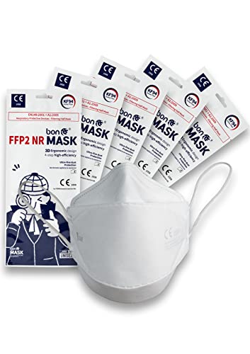 bon FFP2 Premium 3D Filtermasken CE zertifizeirt Made in Korea einzeln versiegelt und verpackt FFP2 KF94 10st