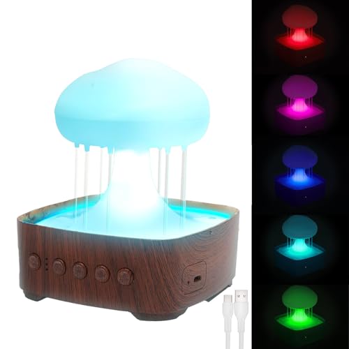 Carlo Milano Pilz Regenwolke USB C Versandrückläufer Naturgeräuschen Timer Funktion