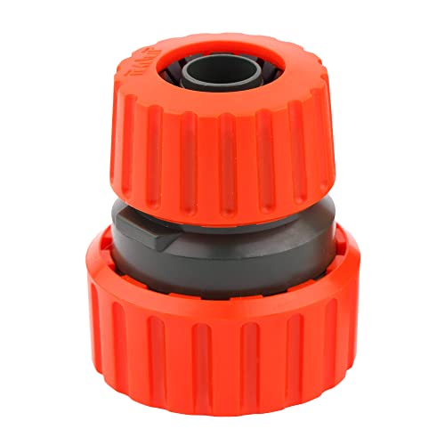 Mivos Schlauchverbinder 1 2 Zoll auf 3 4 Zoll - Gartenschlauch Reduktion Wasser Schlauch Reparatur - Schlauchkupplung 1 2 Zoll 13mm mal 3 4 Zoll 19mm - Made in EU