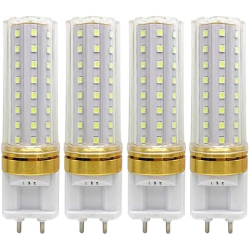 G12 LED Birne 15W 4pcs LED Birnen 15W äquivalent zu 150W Halogen 1500LM AC100V-240V 360 Strahlwinkel für Heimbeleuchtung Cool White 6000K