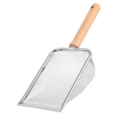 Supvox Reptilien Streuschaufel aus Wiederverwendbare Schaufel mit Halter für Reptilien Leicht und Langlebig für Schildkröten Eidechsen Spinnen Schlangen und Haustiere