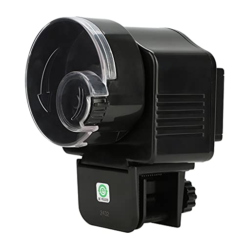 ERYUE Automatischer Fischfutterautomat Effizientes Digitales Timer-Fütterungswerkzeug für Aquarien Perfekt für Trockenfutter-Aquarien oder Verschiedener Größen