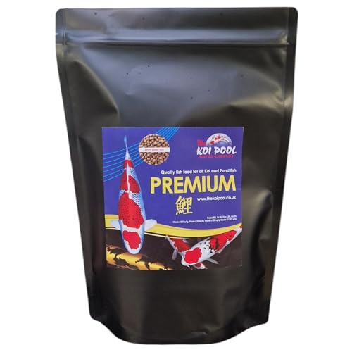 Love Aquatics Teichpellet Mix Nutrition geeignet für Goldfische Shubunkins und Golden Orfe und alle anderen Teichfische schwimmendes für Teiche 2kg 6