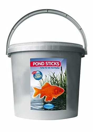 Aquaris Pond Sticks Color 1200g 15 L   für Teichfische trüben Nicht das Teichwasser enthalten viele Nährstoffe mit nützlichen Elementen